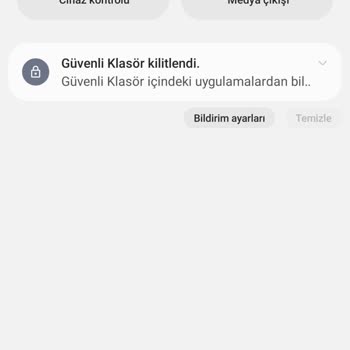 Samsung Telefon Samsung Güvenli Klasör Şifresini Sıfırlayamama