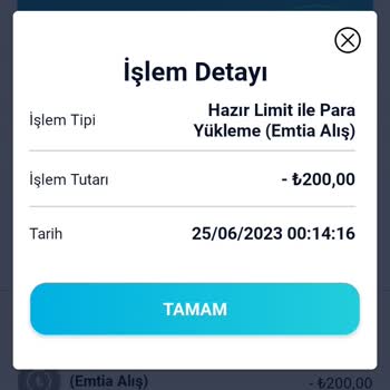 Paycell Emtia Alımı Yapılıyor Ama Hesabıma Para Yatırılmıyor