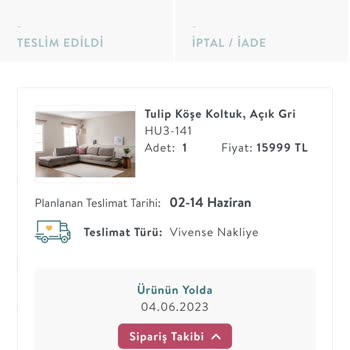 Vivense Teslimat Tarihi İle Alakalı Yaşanılan Sorun