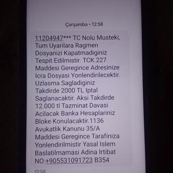 Enka Global Danışmanlık Banka Hesaplarının Bloke Konulacağı İfade Edilmiştir