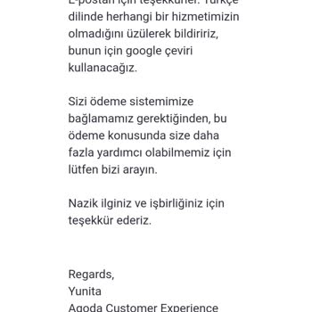 Agoda.com Kartımı Onaylandı Rezervasyon İptali