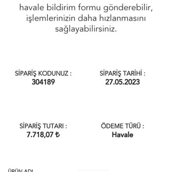 Eymense 'den Sipariş Ettiğim V Konsol Gelmedi