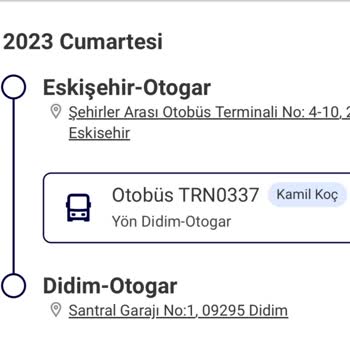 Kamil Koç Varış Saati Bilgisini Erken Gösterip Müşteriyi Aldatmaya Dönük Hareket