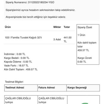 Buygelsin.com Ücret Alınıp Ürün Gönderilmemesi