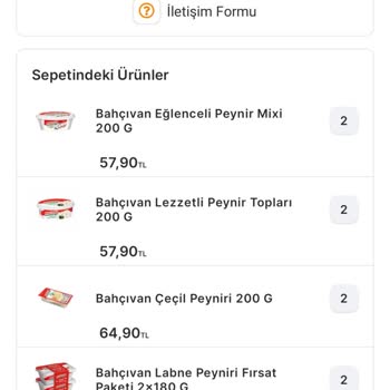 Bahçıvan Peynir Kısa Tarihli