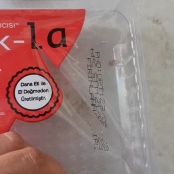 Kaşıkla Mantı İçinde Yabancı Madde