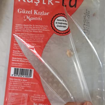 Kaşıkla Mantı İçinde Yabancı Madde