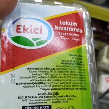 Ekici Marka Lokum Tadında Küflü Peynir