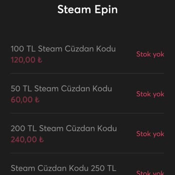 İninal Kart E Pin Stokları Yetersiz Ve Yenilenmiyor