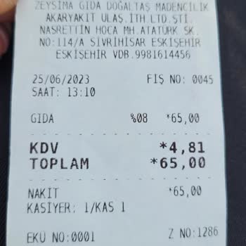 Artukbey Kahve Tesisinde Algida Dondurmaya Fahiş Fiyat Uygulaması