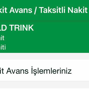 Garanti BBVA Nakit Avans Verilmemesi