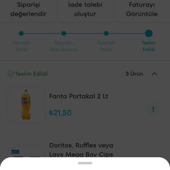 A101 Yanlış Ürün Teslim Edildi