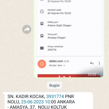 Obilet Otobüs Biletimiz Olmasına Rağmen Yolcumuzun Alınmaması