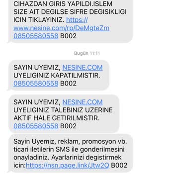 Nesine Kupon Varken Üyelik İptali!