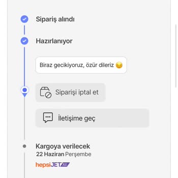 Hepsiburada Sipariş İptaline Zorlama Yapıyor