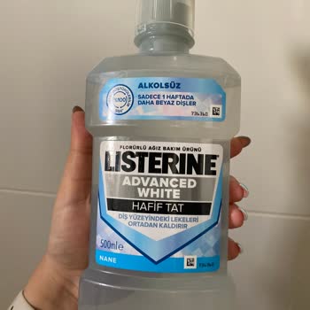 Listerine Ağız İçi Derisi Soyulması