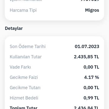 Moneypay Hazır Limit Bakiyem İade Edilmedi