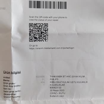 Media Markt İade Talebi Reddi