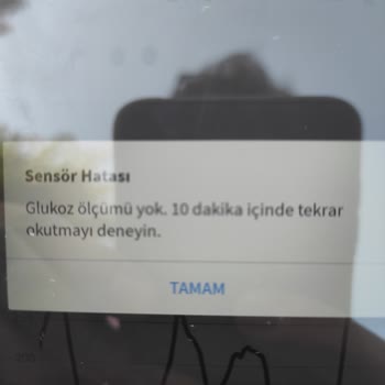 Freestyle Libre Sensörlü Şeker Ölçüm Cihazı!