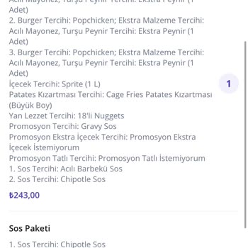 GetirYemek Her Zaman Gelen Eksik Yanlış Yemek Siparişi