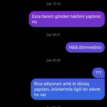 Evin Baby World Satın Aldığım Ama Elime Ulaşmayan Ürünler