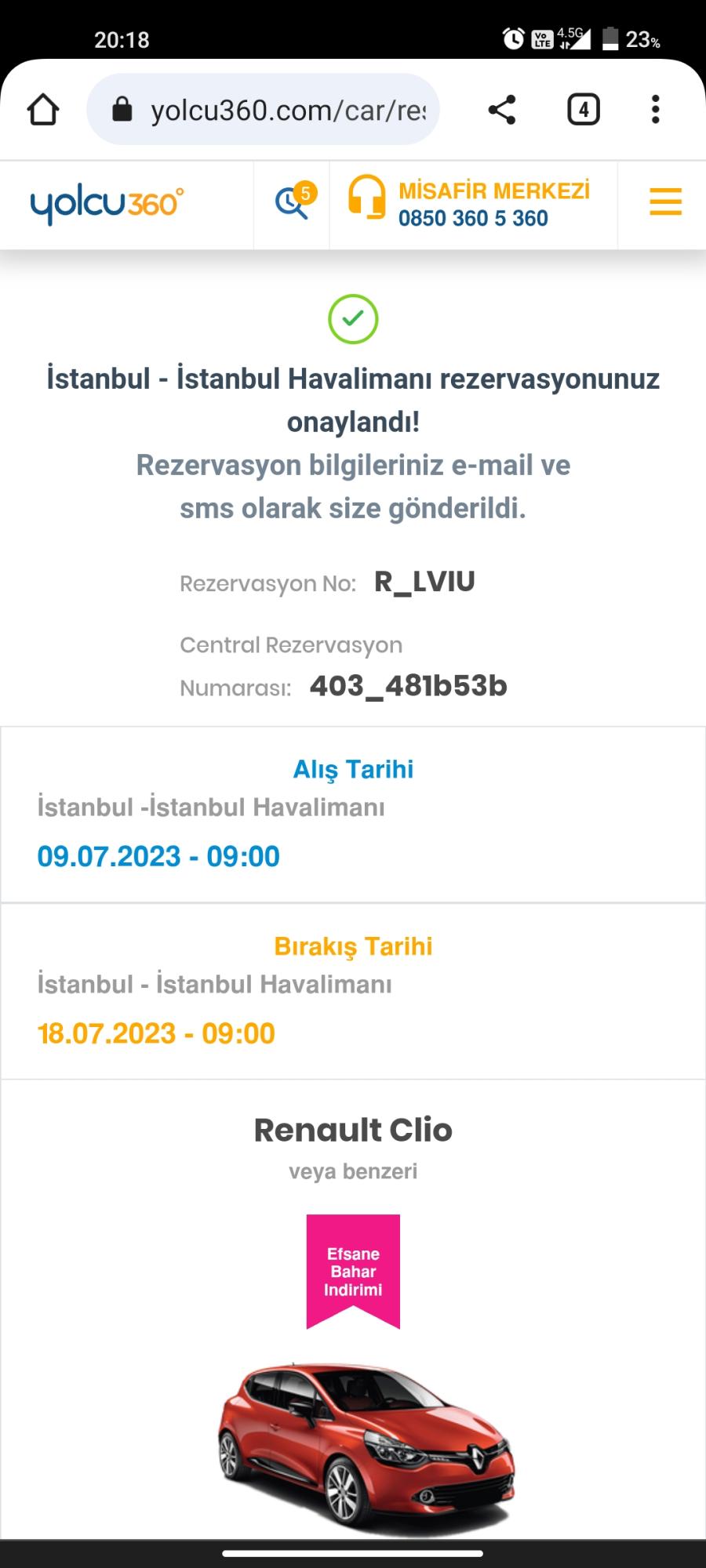 Central Rent A Car Araç Kiralamada Findeks Notu Belirsizliği Yaşatıyor