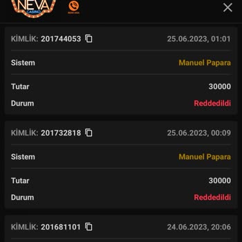Nevacasino Çekimlerimi İptal Etti!