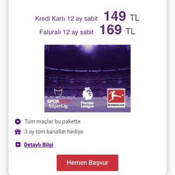 Digiturk Paket/Tarife Ücretlendirme Yanıltıcılığı