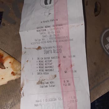 Sbarro Pizza Hamuru Pişmemiş ve Mide Ağrından Duramadım