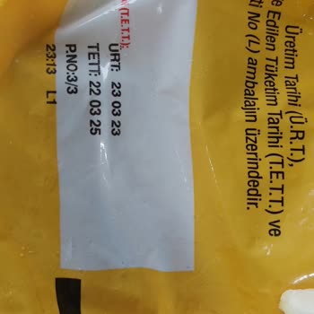 A101 Nimet Marka Donmuş Patates Kızarmasından Çıkan Kıl