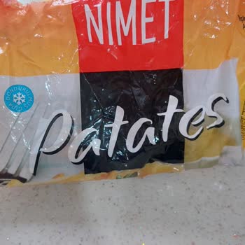 A101 Nimet Marka Donmuş Patates Kızarmasından Çıkan Kıl