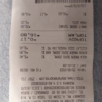 Seyhanlar Market (Bursa) Para Üstü Problemi