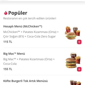 McDonald's Bölge Bazlı Fiyat Belirsizliği