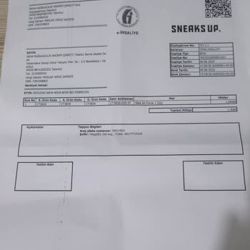 Sneaks Up Ayıplı Ürün Satması