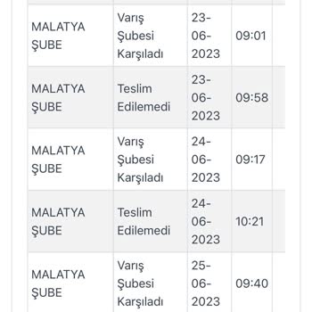 Kargoist Dağıtıma Çıkarılmadan İadeye Gönderildi