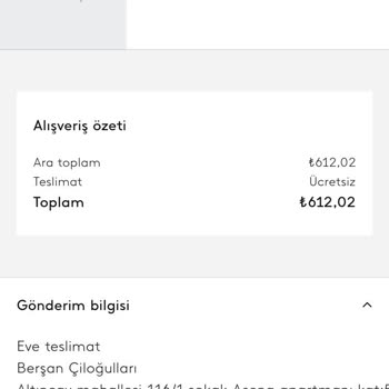 Mango Kargoya Verilen Siparişimin Adres Değişikliği