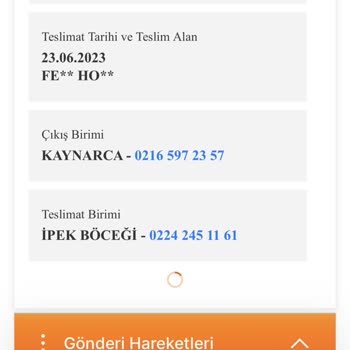 MNG Kargo İpek Böceği Bursa/ Siparişimi Başkasına Ulaştırmışlar!