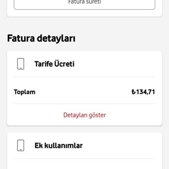 Vodafone Haksız Yere Alınan Ücretler