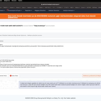 Trendyol Siparişin Umut Olsun Yalanı