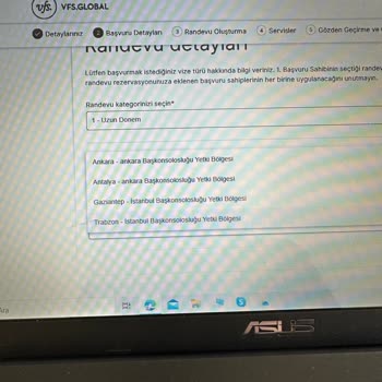 VFS Global Vize Merkezi (Polonya) İzmir Şubesi'nden Randevu Alınamıyor