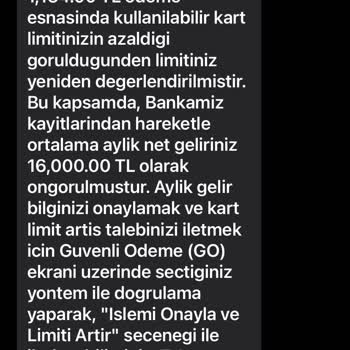 Dolap Tarafından Kartım Kullanıldı