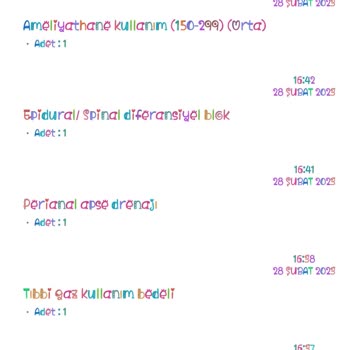 Anadolu Hastanesi (Silivri, Avcılar, Ereğli) 'nde Yaşadığım Operasyon Deneyimi