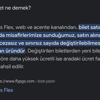 Pegasus, Comfort Bilete, Değiştirme İçin Ek Ücret Alıyor