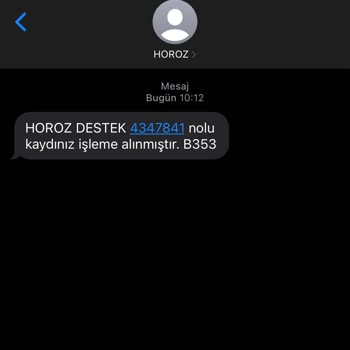 Horoz Lojistik Sipariş Teslimatını Yapmıyor!