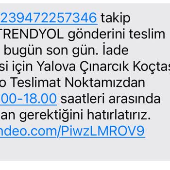 Sendeo Kargo Teslimat Yapmaması