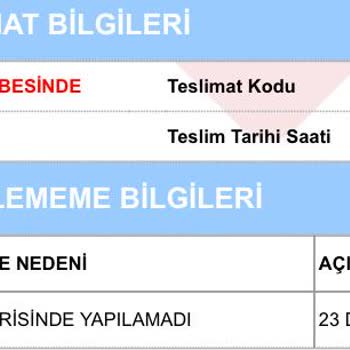Aras Kargo Ürünleri Teslim Etmedi