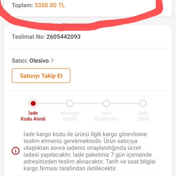 Horoz Lojistik Kargo Firması Kargoyu Teslim Almıyor