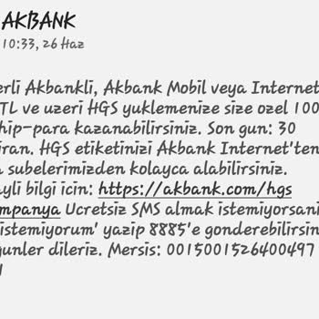 Akbank Chip Para Yüklenmesi