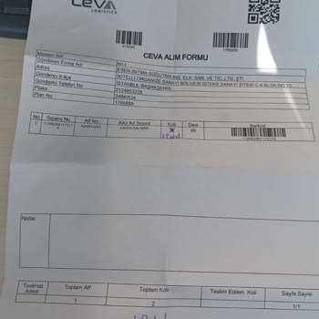CEVA Logistics Ce Lojistik İlgisizliği