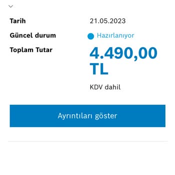 Bosch Davlumbaz Ürünüm 36 Gündür Gönderilmiyor